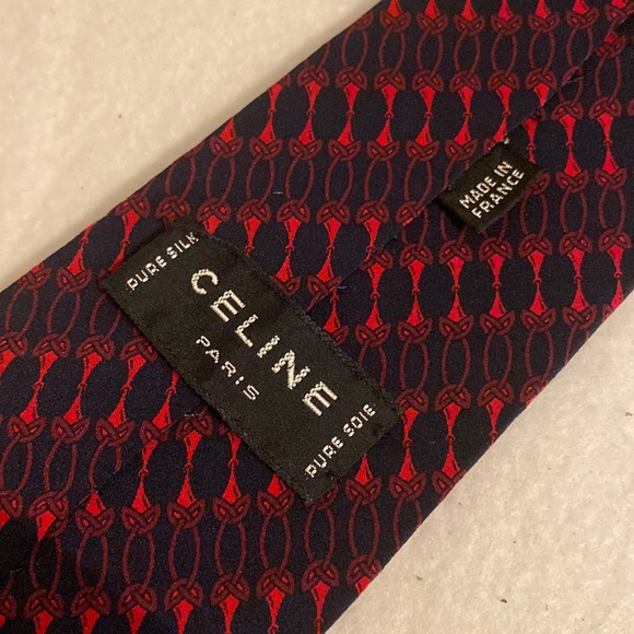 Celine Paris  silk tie - Picture 9 of 11